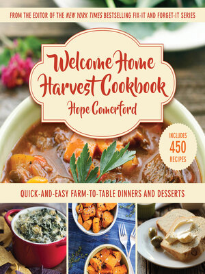 cover image of Welcome Home Harvest Cookbook